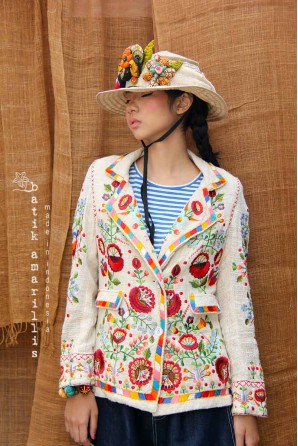 batik amarillis's post blazer-PO