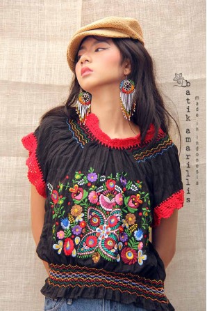 batik amarillis's hajnalka blouse-PO