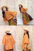 batik amarillis srengenge bluse 2