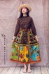 batik amarillis's birthday 8 skirt