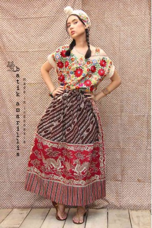 batik amarillis's traveller skirt-PO