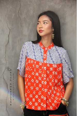 batik amarillis they top-PO