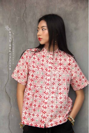 batik amarillis they top-PO