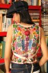 batik amarillis's ride on time vest-PO