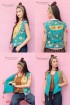 batik amarillis's birth day vest 8-PO