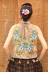 batik amarillis's la boheme sleveless vest-PO