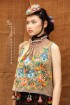 batik amarillis's la boheme sleveless vest-PO