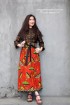 batik amarillis's primavera wrap skirt