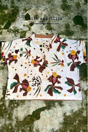 batik amarillis's in my pocket top