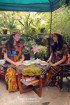 batik amarillis's uno top