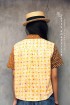 batik amarillis's uno top