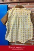 batik amarillis's uno top