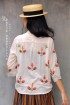 batik amarillis's uno top-PO