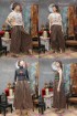 batik amarillis's warrior pants 2-PO