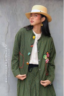 batik amarillis's japonica jacket-PO