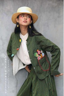 batik amarillis's japonica jacket-PO