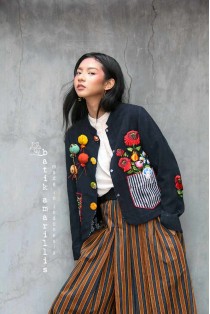 batik amarillis's japonica jacket-PO