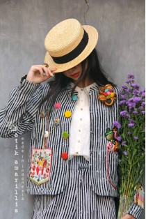 batik amarillis's japonica jacket-PO