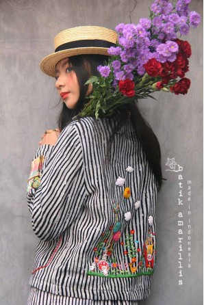 batik amarillis's japonica jacket-PO