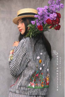 batik amarillis's japonica jacket-PO