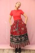 batik amarillis's traveller skirt