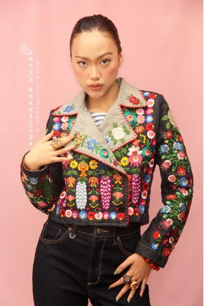 batik amarillis's it girl jacket-PO