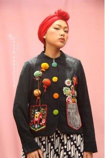 batik amarillis's japonica jacket-PO