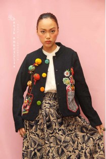 batik amarillis's japonica jacket-PO
