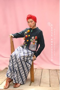 batik amarillis's japonica jacket-PO