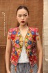 batik amarillis's birth day vest 8-PO