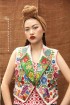 batik amarillis's apsara vest-PO