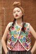 batik amarillis's apsara vest-PO