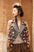 batik amarillis's remy vest-PO
