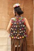 batik amarillis's remy vest-PO