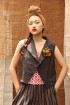 batik amarillis's remy vest-PO