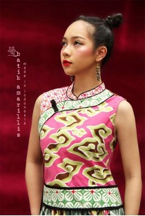 batik amarillis's joyluck jacket