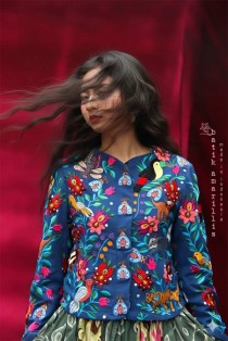 batik amarillis's ride on time  jacket 2-PO