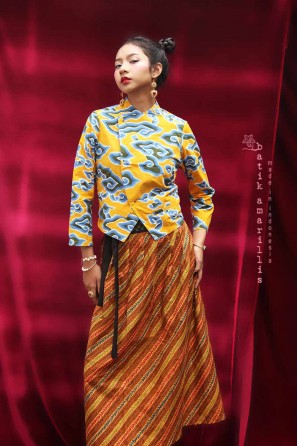 batik amarillis's seloka jacket-PO
