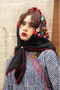 batik amarillis's vasilisa scarf-PO