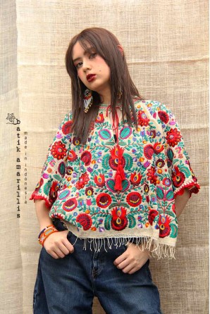 batik amarillis's romancia blouse 4-PO