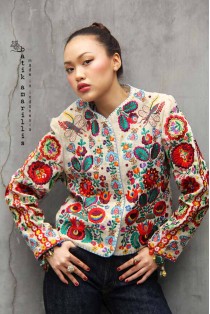 batik amarillis's ride on time  jacket 2-PO