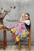 batik amarillis rainbow crackers skirt