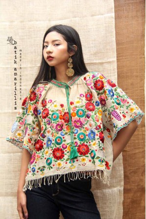 batik amarillis's romancia blouse 4-PO