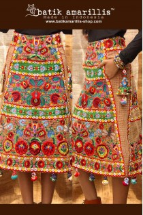 batik amarillis's pyramid skirt-PO