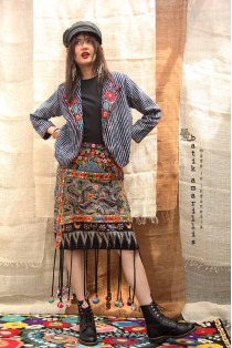 batik amarillis's pyramid skirt-PO