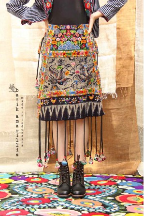 batik amarillis's pyramid skirt-PO