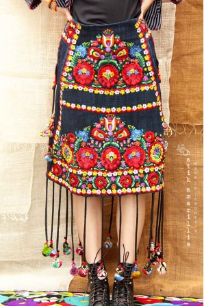 batik amarillis's pyramid skirt-PO