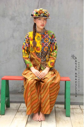 batik amarillis's japonica shirt-PO