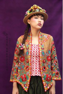 batik amarillis's miss popon kebaya cardigan-PO