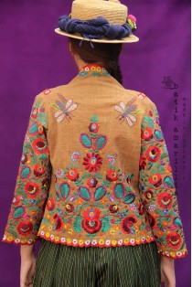 batik amarillis's miss popon kebaya cardigan-PO